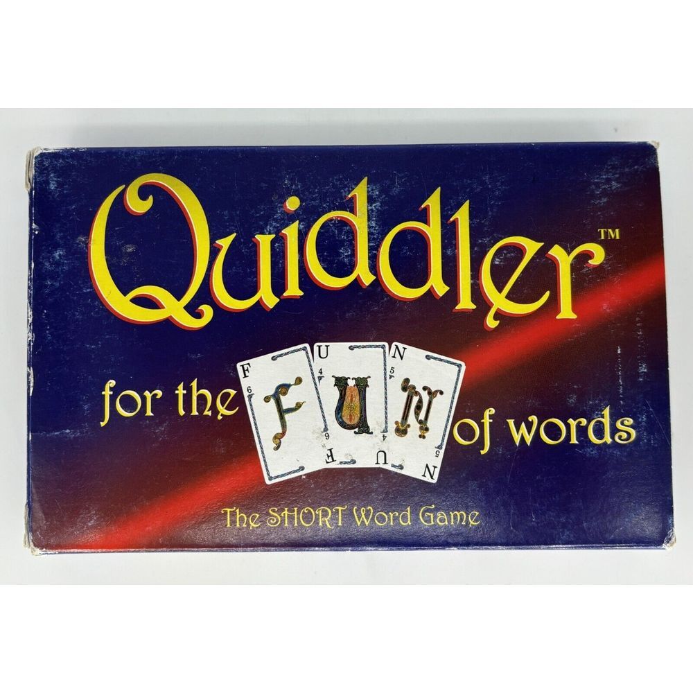 Quiddler Card Game For the Fun of‎ Words The Short Word Game!